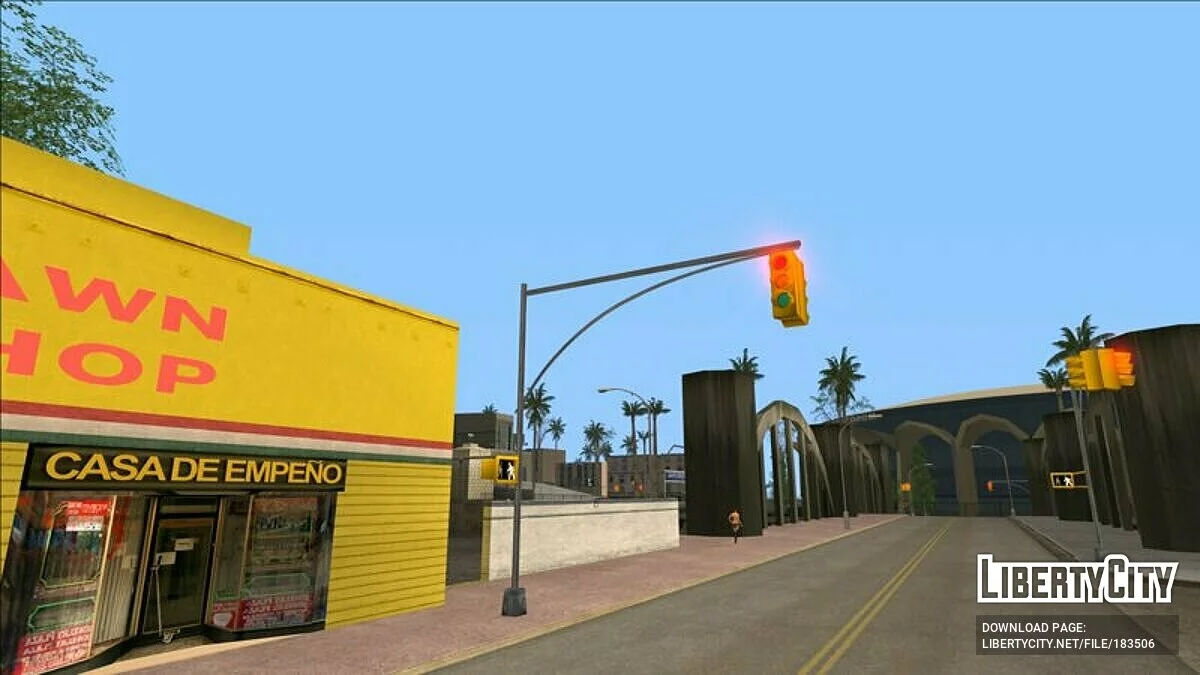 HD столбы / GTA San Andreas