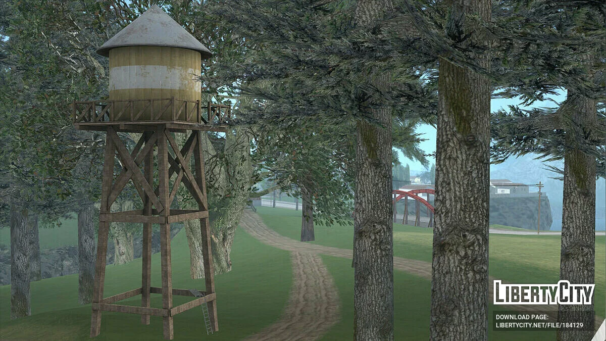 HD Водонапорная башня / GTA San Andreas