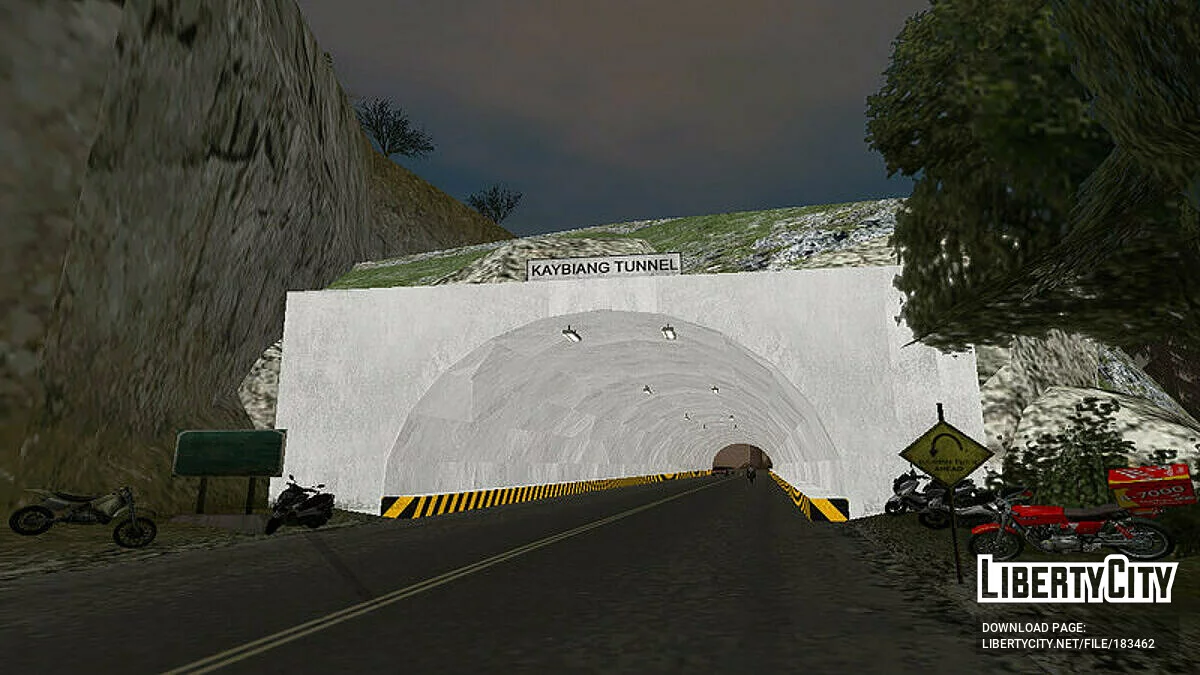 Kaybiang Tunnel / GTA San Andreas