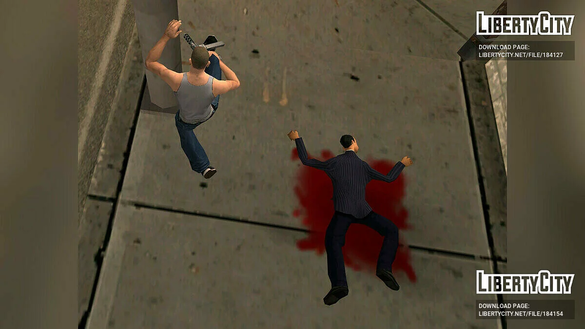 Новые лужи крови / GTA San Andreas