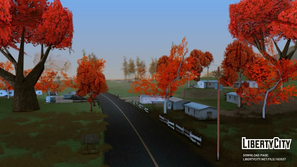Осенняя сборка Halloween / GTA San Andreas