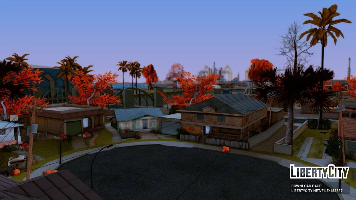 Осенняя сборка Halloween / GTA San Andreas