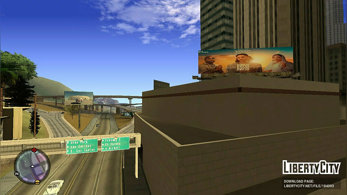 Рекламные щиты и муралы Катара / GTA San Andreas