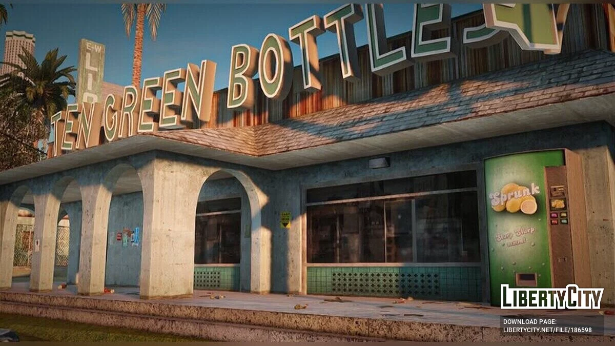HD бар Ten Green Bottles / GTA San Andreas