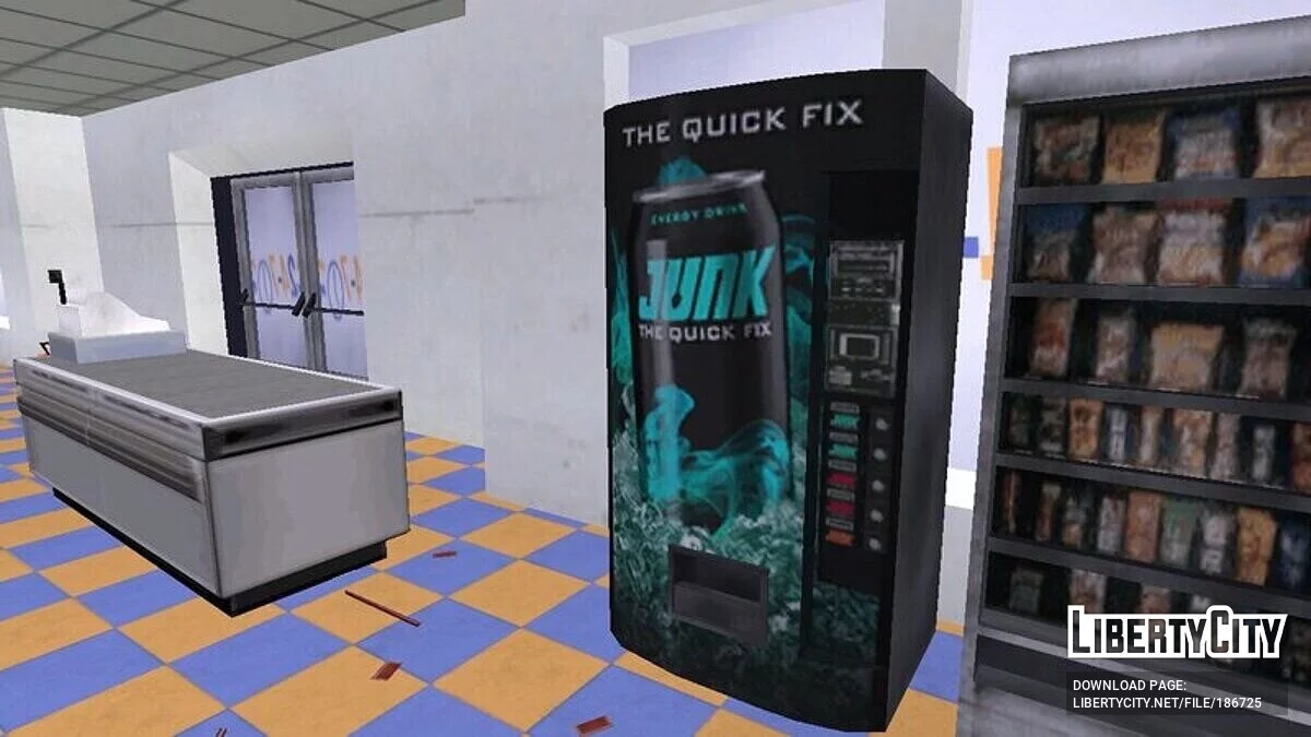 Junk Energy Vending Machine / GTA San Andreas