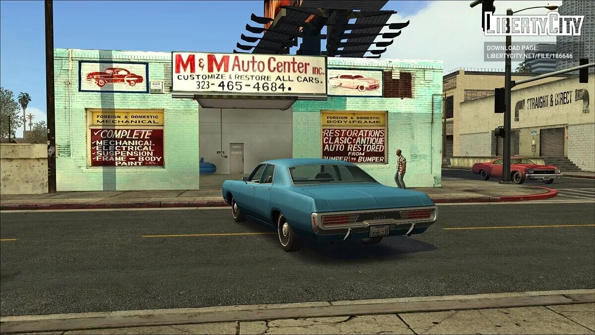 Pay 'N' Spray из Лос-Анджелеса 1992 года / GTA San Andreas