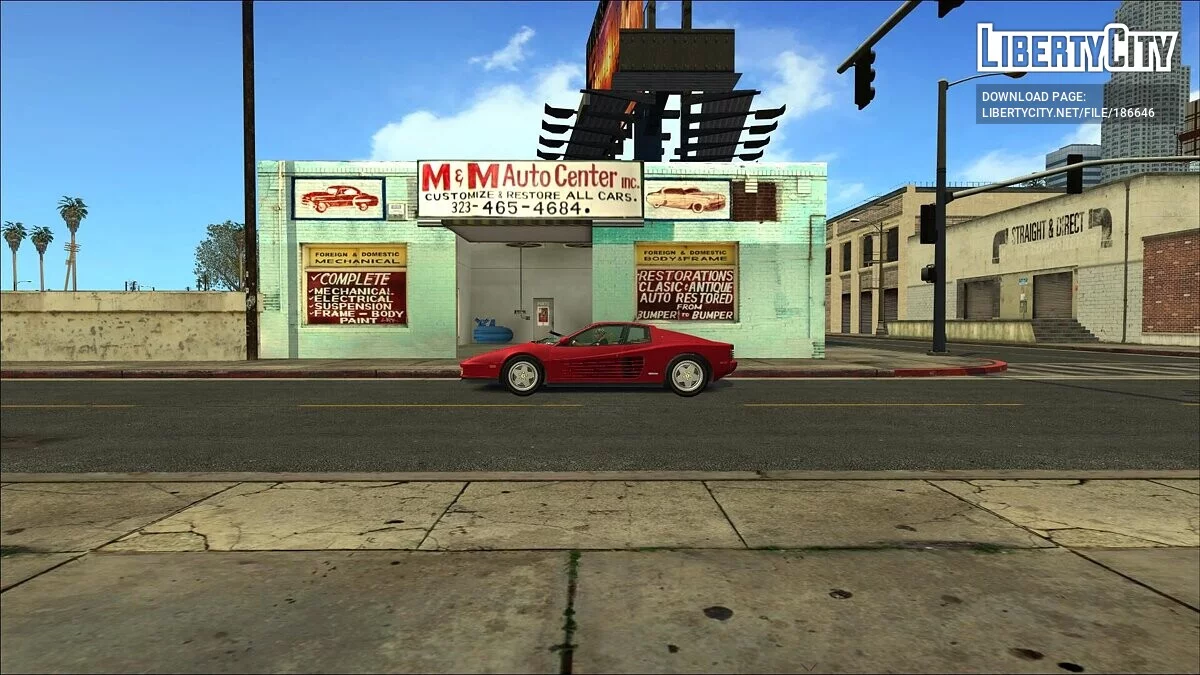 Pay 'N' Spray из Лос-Анджелеса 1992 года / GTA San Andreas