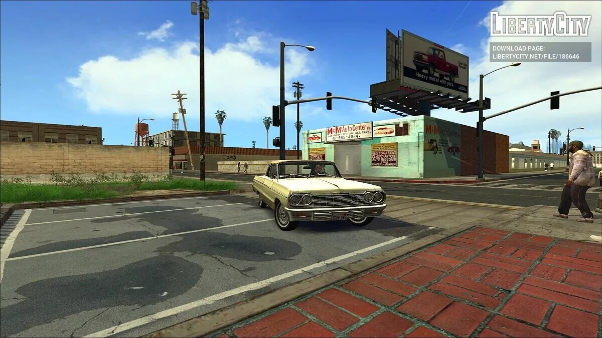 Pay 'N' Spray из Лос-Анджелеса 1992 года / GTA San Andreas