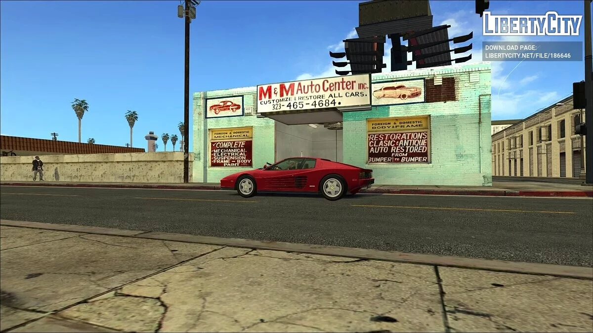 Pay 'N' Spray из Лос-Анджелеса 1992 года / GTA San Andreas
