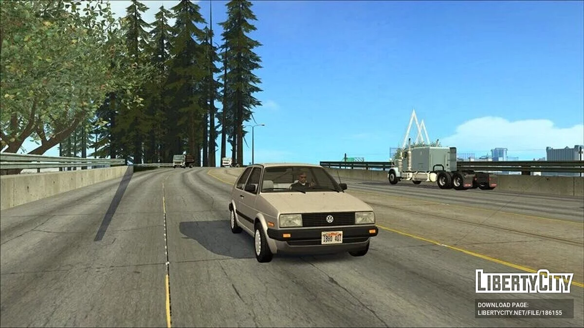 Новая дорога в сельской местности + бонус / GTA San Andreas