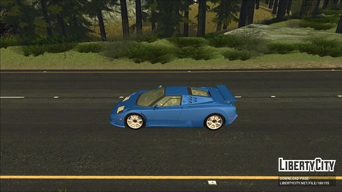 Новая дорога в сельской местности + бонус / GTA San Andreas