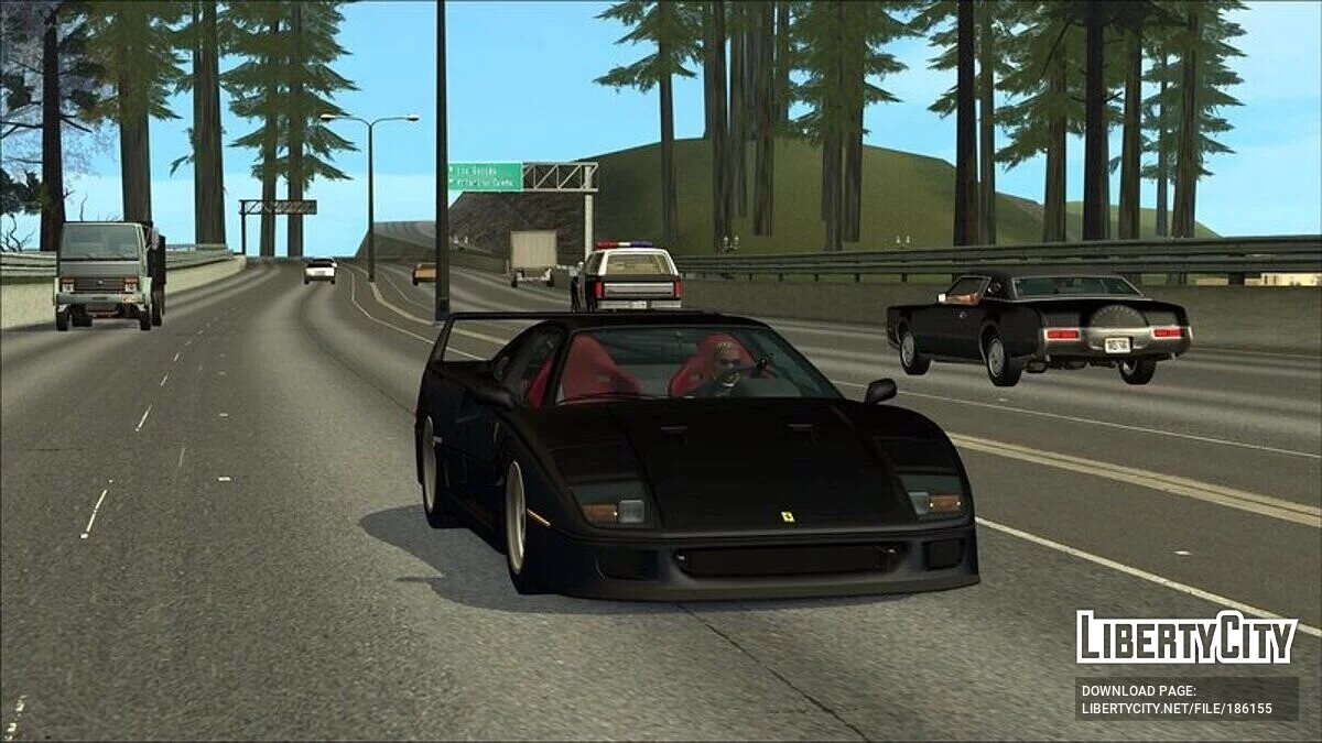 Новая дорога в сельской местности + бонус / GTA San Andreas