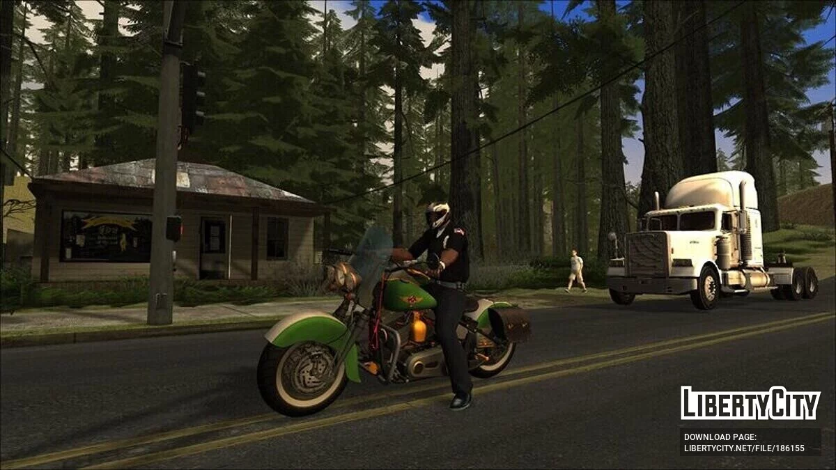 Новая дорога в сельской местности + бонус / GTA San Andreas