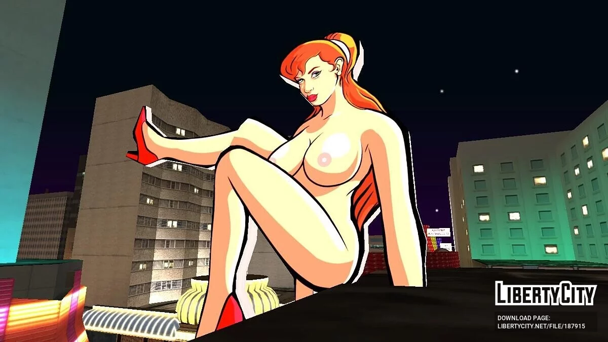 Неоновая вывеска Candy Suxxx / GTA San Andreas