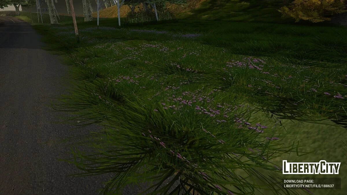 Обновленная растительность / GTA San Andreas
