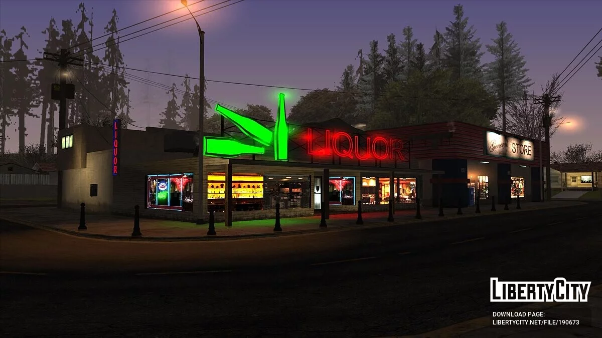 Ремейк района Диллимур / GTA San Andreas