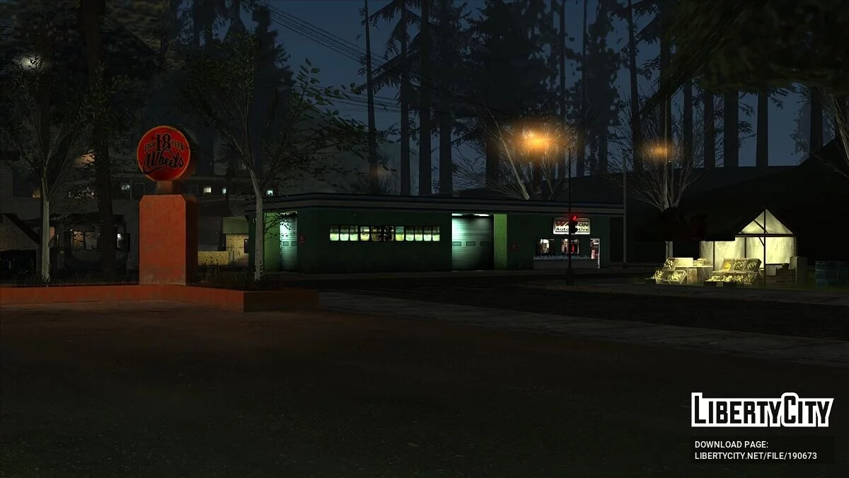 Ремейк района Диллимур / GTA San Andreas