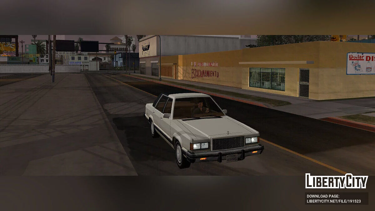 Дороги с трещинами и заплатками / GTA San Andreas