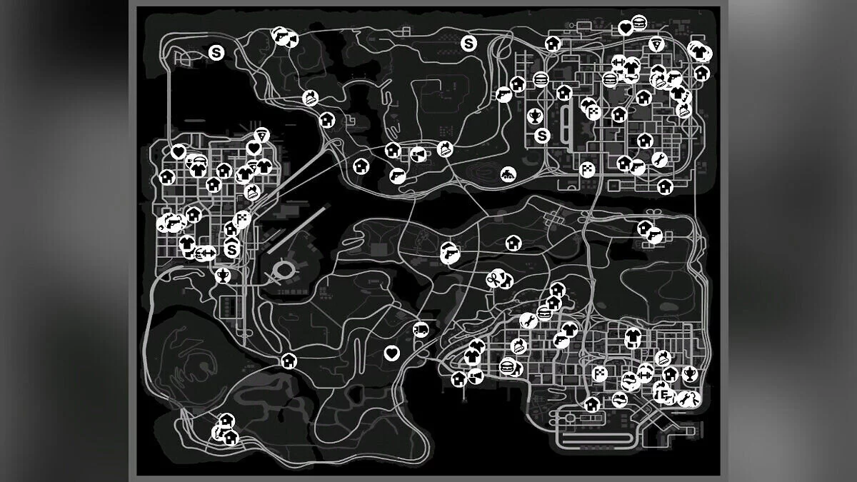 Метки на радаре в стиле GTA 4 / GTA San Andreas