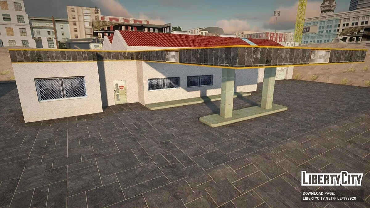 Новые текстуры заброшенного гаража в Сан-Фиерро / GTA San Andreas