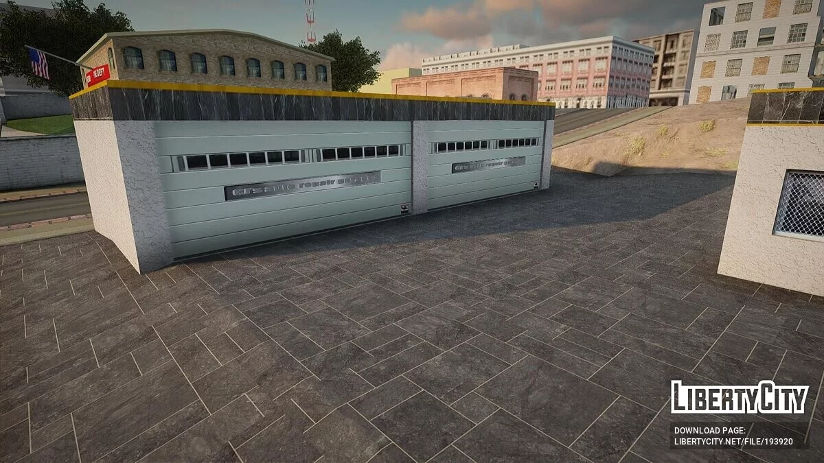 Новые текстуры заброшенного гаража в Сан-Фиерро / GTA San Andreas