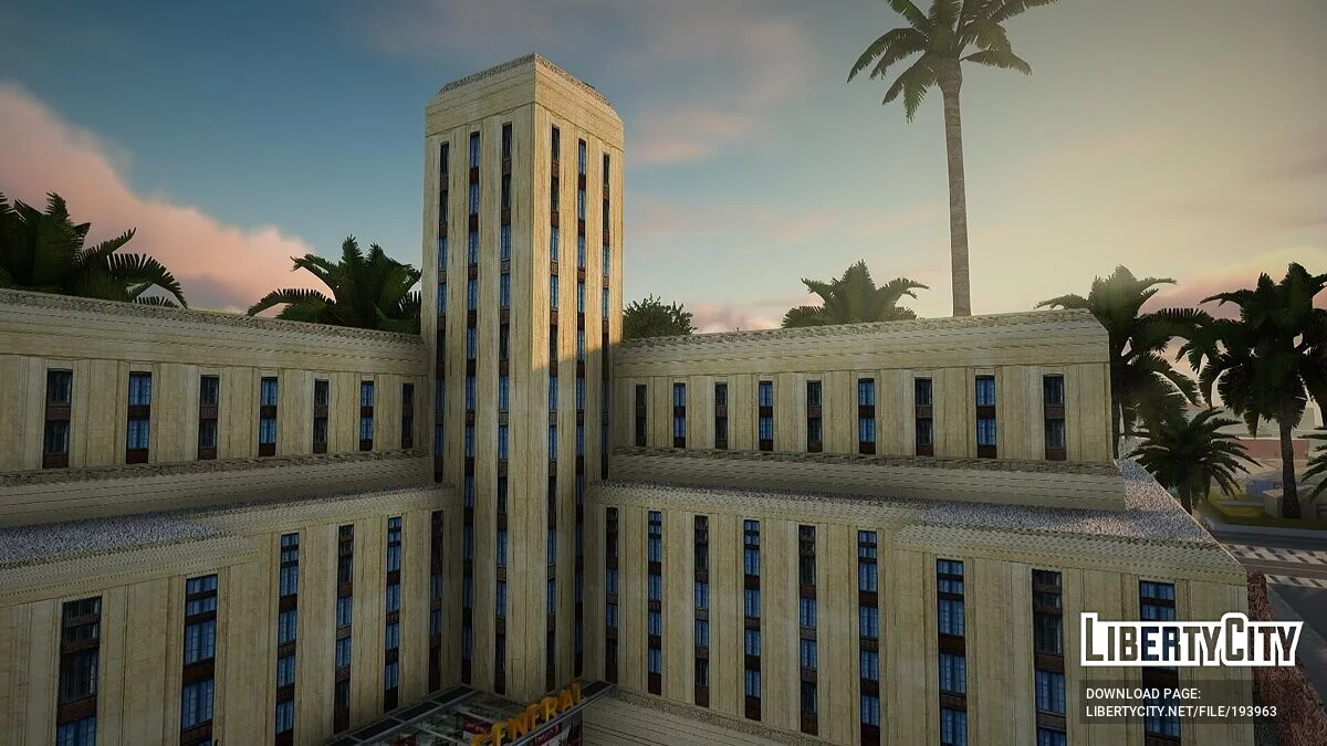 Ретекстур больницы в Лос-Сантосе / GTA San Andreas