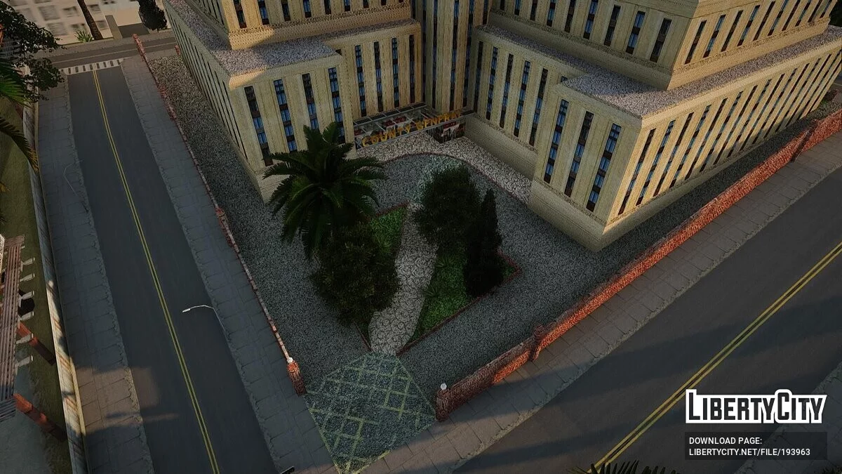 Ретекстур больницы в Лос-Сантосе / GTA San Andreas