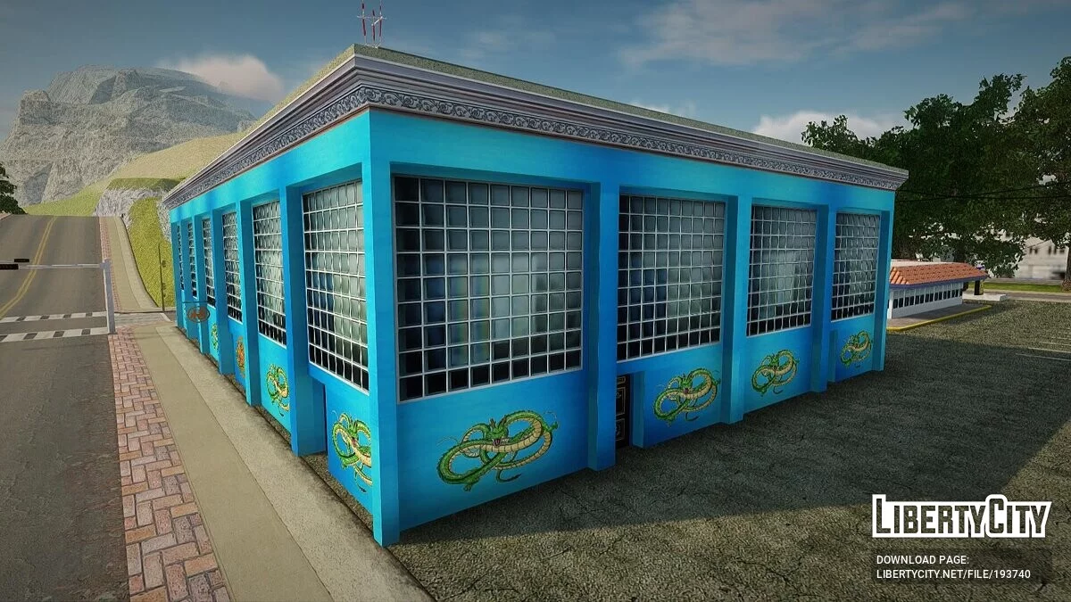 Спортивный зал Гоку в Сан-Фиерро / GTA San Andreas
