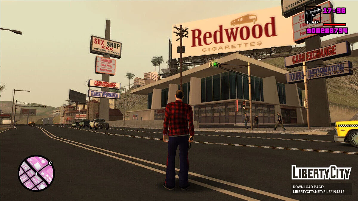 Обновлённые рекламные вывески / GTA San Andreas