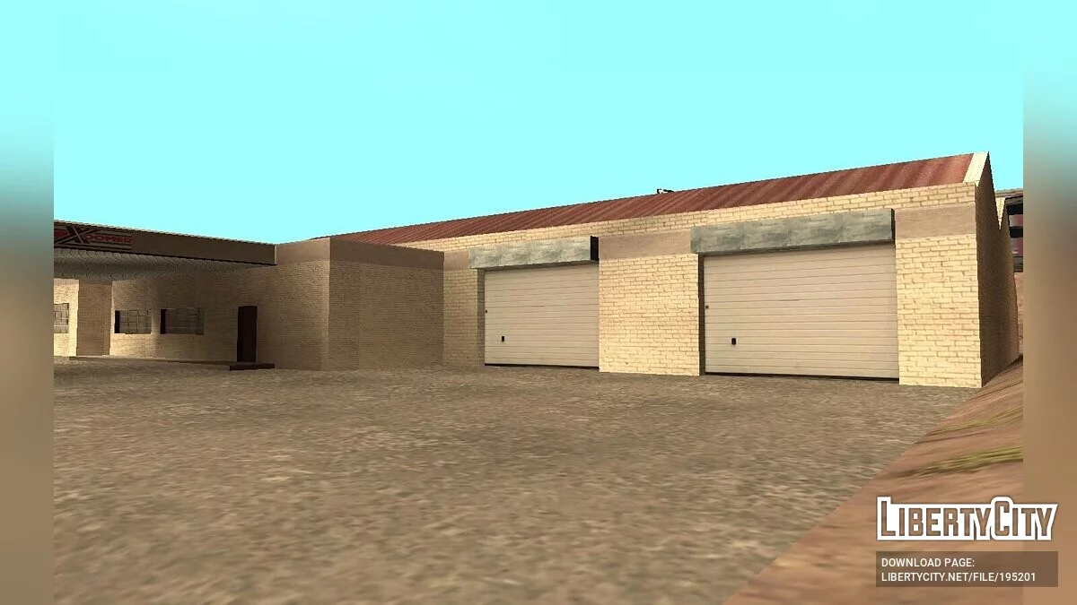 Новые текстуры гаража в Сан-Фиерро (SA Style) / GTA San Andreas