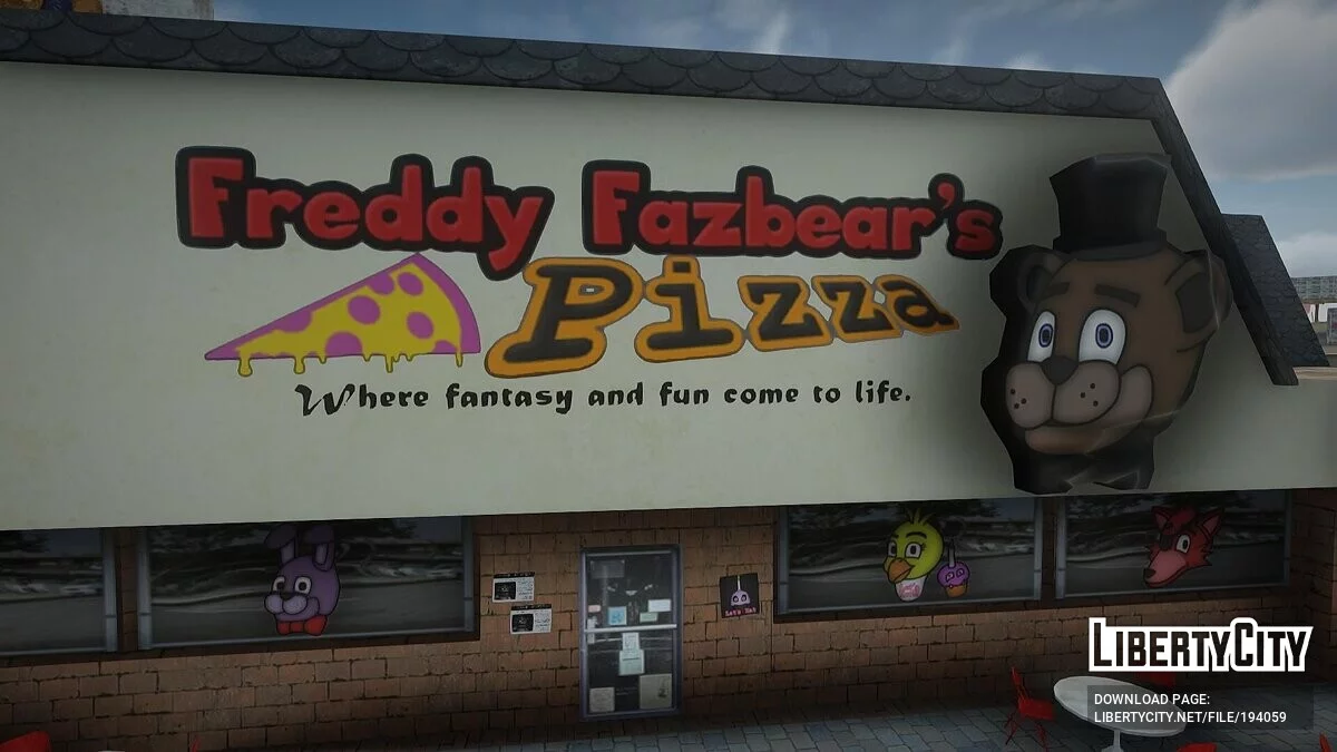 Пиццерия FNAF / GTA San Andreas