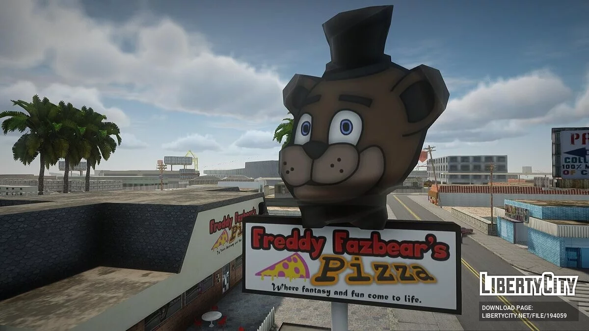 Пиццерия FNAF / GTA San Andreas