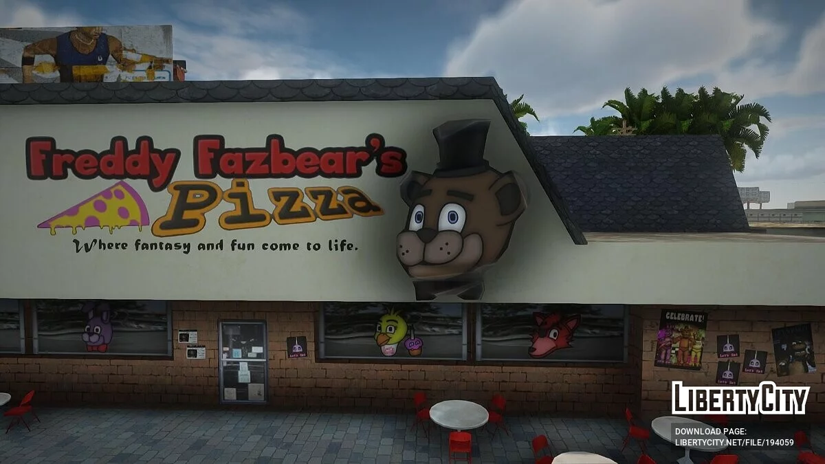 Пиццерия FNAF / GTA San Andreas