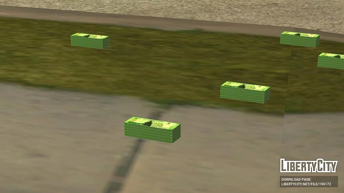 Пятирублёвые купюры / GTA San Andreas