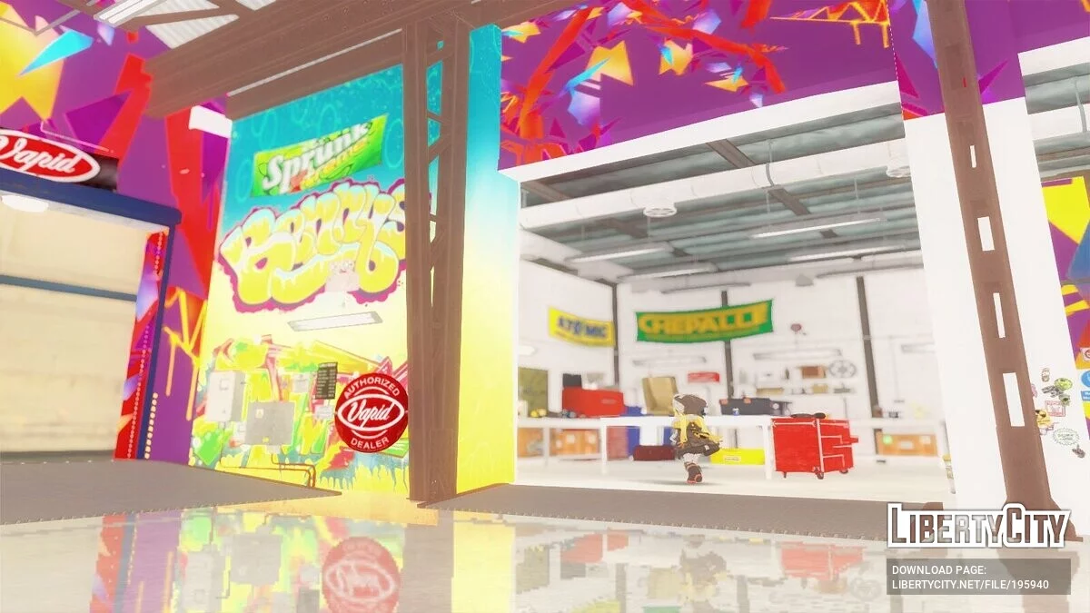 Benny's Original Motor Works из GTA Online / GTA San Andreas