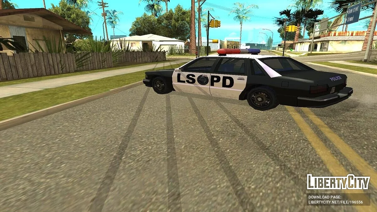 Police LS Retexture / GTA San Andreas