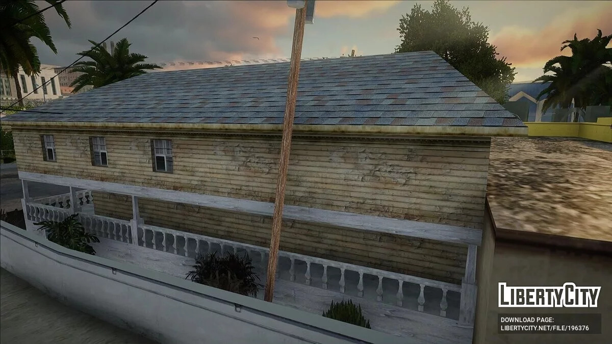 Ремастер экстерьера дома Карла / GTA San Andreas