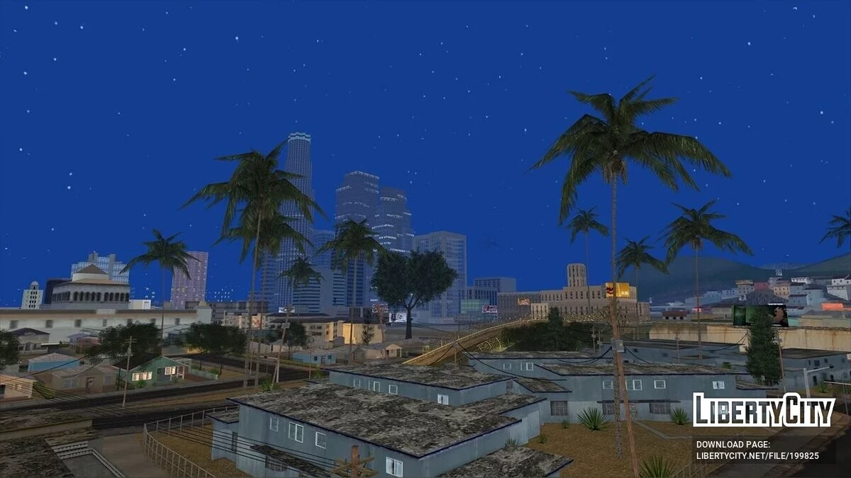 Атмосферная растительность в стиле 80x / GTA San Andreas