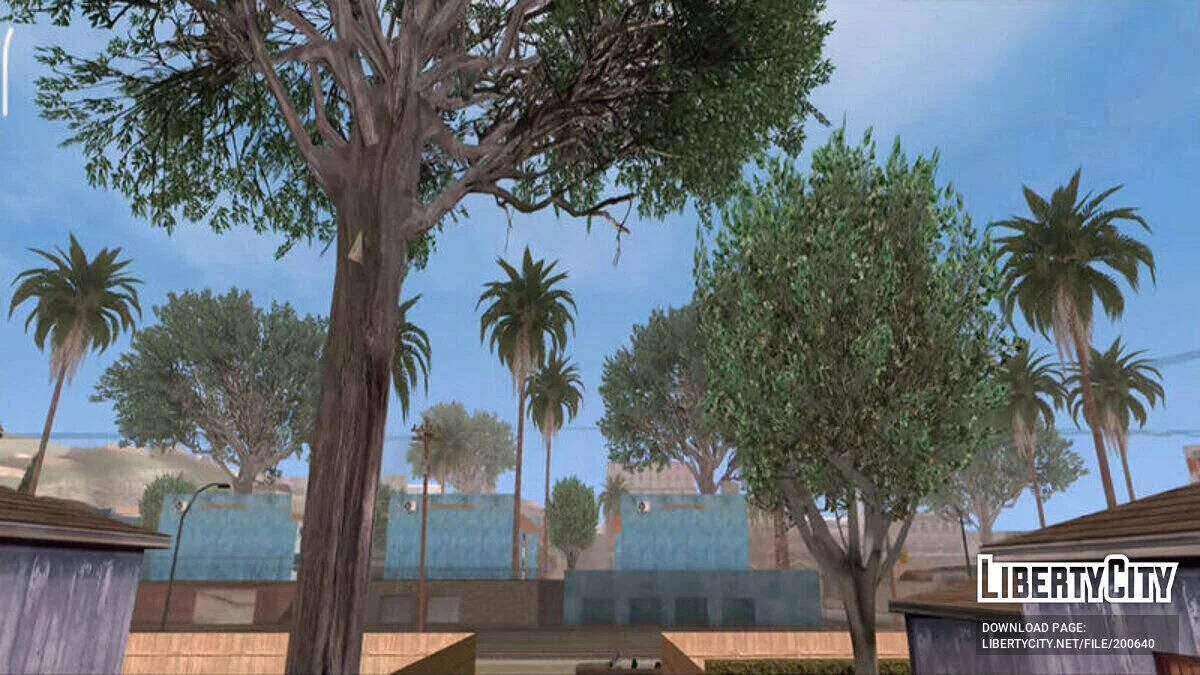 Растительность в стиле GTA 5 (Project V_Vegetation) / GTA San Andreas
