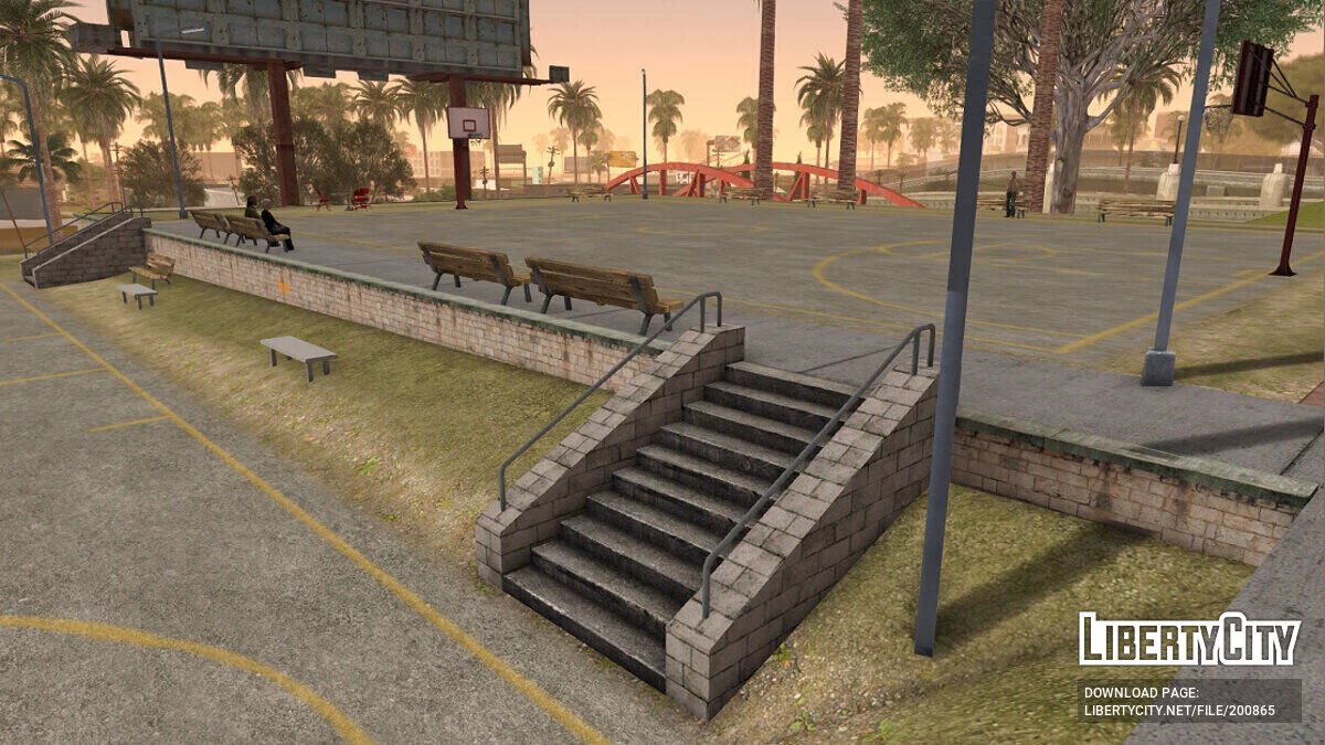 HD Баскетбольная площадка / GTA San Andreas