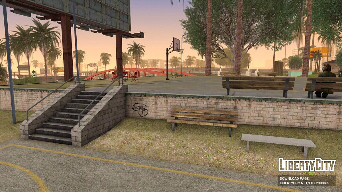 HD Баскетбольная площадка / GTA San Andreas