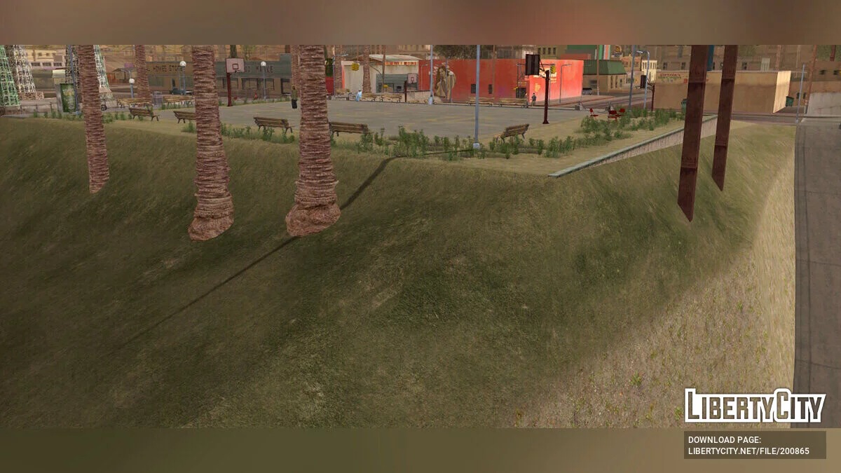 HD Баскетбольная площадка / GTA San Andreas