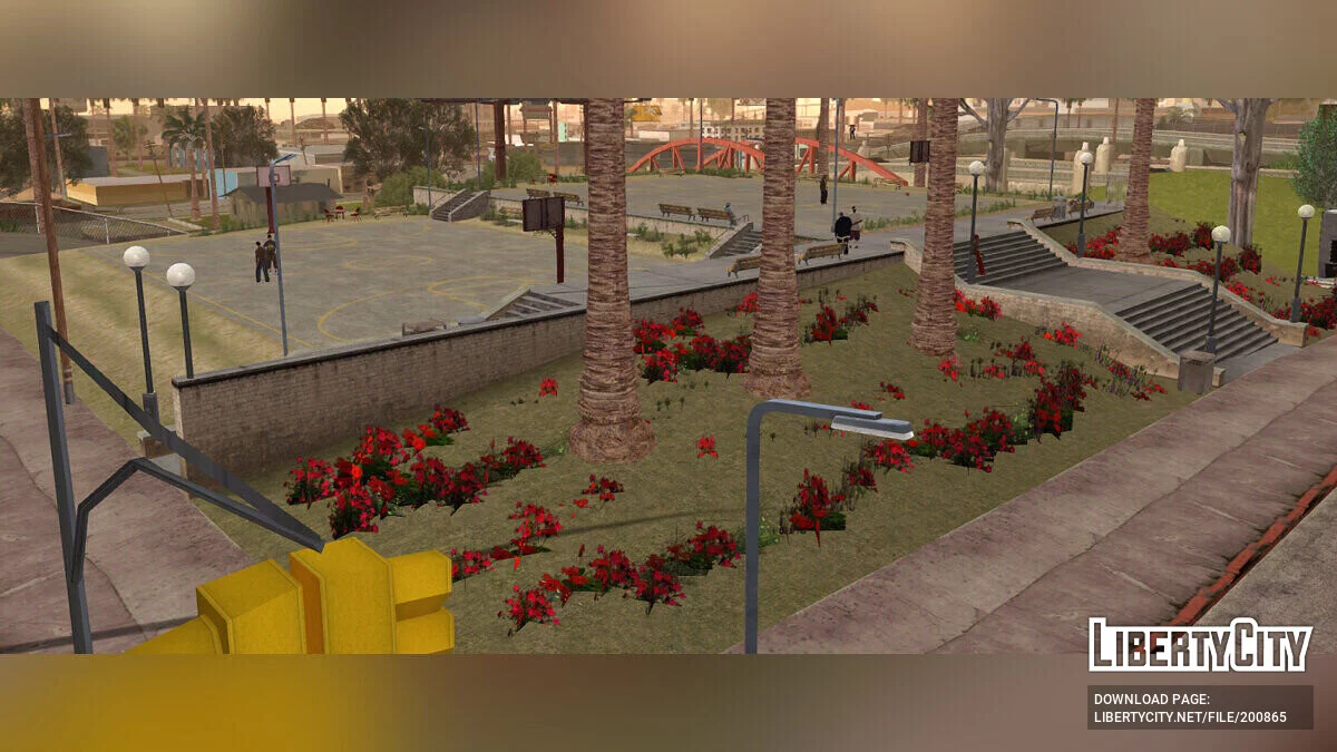 HD Баскетбольная площадка / GTA San Andreas
