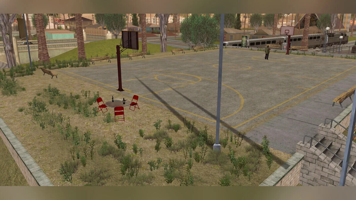 HD Баскетбольная площадка / GTA San Andreas