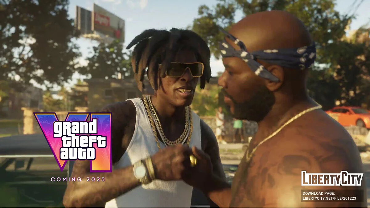 Загрузочный экран в стиле GTA 6 / GTA San Andreas