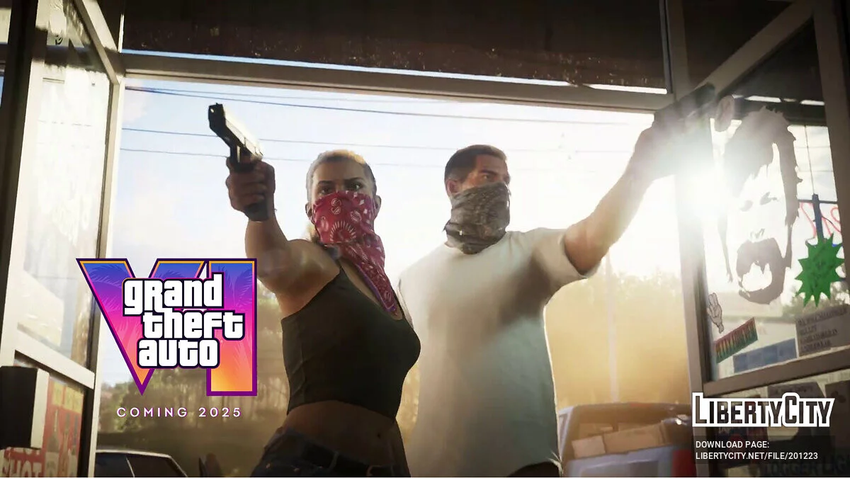Загрузочный экран в стиле GTA 6 / GTA San Andreas