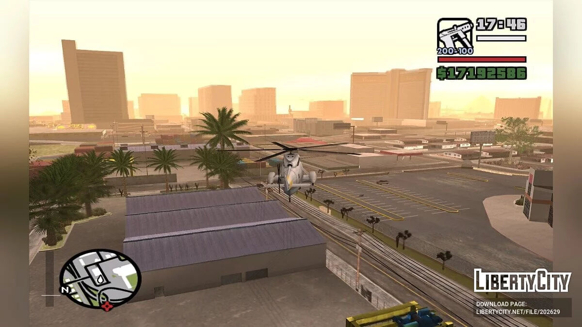 Деревья и пальмы высокого качества / GTA San Andreas
