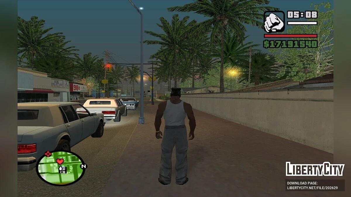 Деревья и пальмы высокого качества / GTA San Andreas