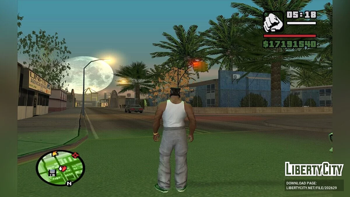 Деревья и пальмы высокого качества / GTA San Andreas