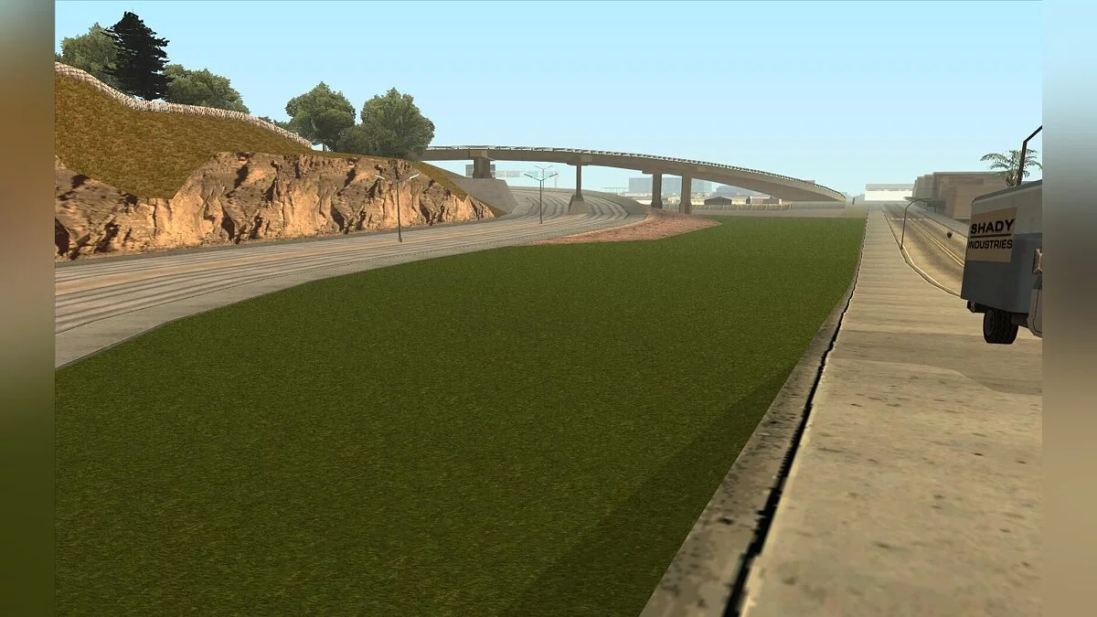 Улучшенные газоны в аэропорту / GTA San Andreas